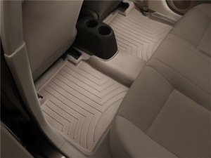 Jaguar XE FloorLiner - Rear - WeatherTech - DigitalFit - Tan - `17-`27