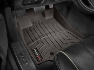 Jaguar XJ FloorLiner - Front - WeatherTech - DigitalFit - Cocoa - `11-`27 Jaguar XJ FloorLiner - Front - WeatherTech - DigitalFit - Cocoa - `11-`27