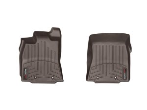 Jaguar XJ FloorLiner - Front - WeatherTech - DigitalFit - Cocoa - `11-`27