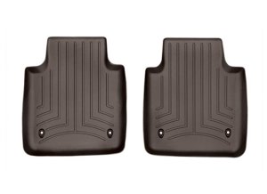 Jaguar XJ FloorLiner - Rear - WeatherTech - FloorLiner DigitalFit - Cocoa - `11-`27