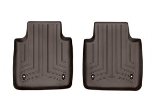 Jaguar XJ FloorLiner - Rear - WeatherTech - FloorLiner DigitalFit - Cocoa - `11-`27