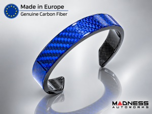 Carbon Fiber Bracelet - Blue Candy Carbon Fiber Bracelet - Blue Candy