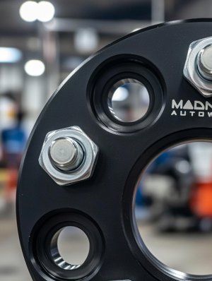 Jaguar X-Type Wheel Spacers - MADNESS - 15mm - set of 2 - Black Finish Jaguar X-Type Wheel Spacers - MADNESS - 15mm - set of 2 - Black Finish