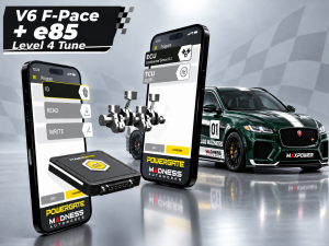 Jaguar F-PACE Powergate 4 Tuning Package - MAXPower Performance Flash - 3.0L - Level 4 - w/ e85 option included