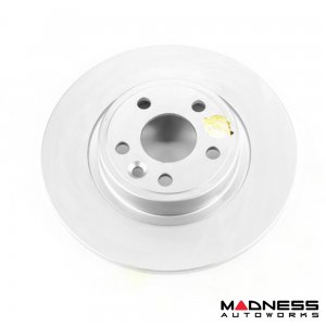 Jaguar E-Pace Brake Rotor - Rear - Powerstop - Evolution High Carbon Geomet Coated 