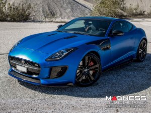 Jaguar F-TYPE Exterior Trim - Carbon Fiber - Center Front Lip Trim Piece