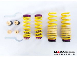 Jaguar F-PACE Height Adjustable Spring Kit - KW Suspension - w/ Electronic Dampeners