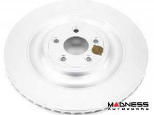 Jaguar XF Brake Rotor (1) - Rear - PowerStop - High Carbon Geomet Coated