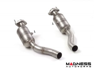 Jaguar F-TYPE Downpipe Set - w/ High Flow Cat - Ragazzon - 3.0L V6  