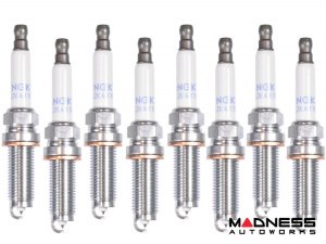 Jaguar F-TYPE Spark Plugs - Laser Iridium - NGK - set of 8 (SVR Models)