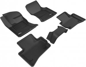 Jaguar F-PACE Floor Liners - Front - ACE Kagu - Black
