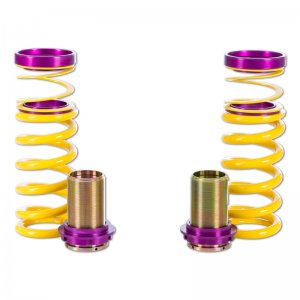 Jaguar F-TYPE Lowering Springs -  KW - Height Adjustable Lowering Spring Sleeve-Over - RWD