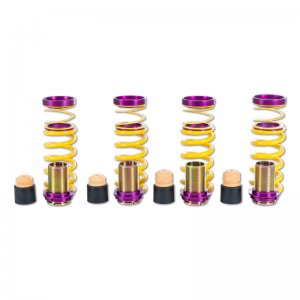 Jaguar F-TYPE Lowering Springs -  KW - Height Adjustable Lowering Spring Sleeve-Over - RWD