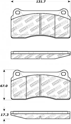 Jaguar XK - ST Street Brake Pads