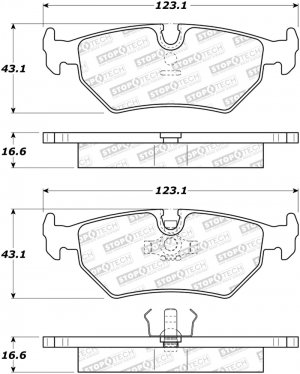 Jaguar XJ Type - ST Street Brake Pads