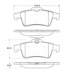 Jaguar XK - ST Street Brake Pads