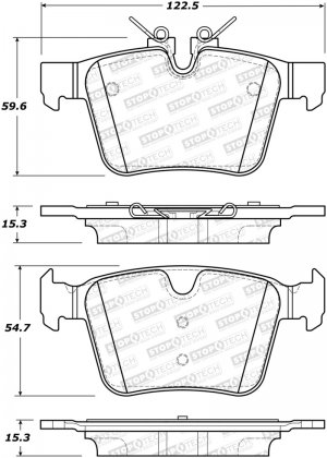 Jaguar XF - ST Street Brake Pads