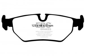 Jaguar XJ Type - EBC Greenstuff Brake Pad Sets