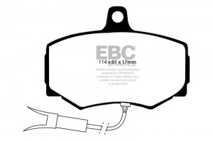 Jaguar XJ Type - EBC Redstuff Brake Pad Sets