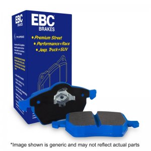 Jaguar XF Brake Pads - Rear - EBC - Bluestuff - '09 - '15