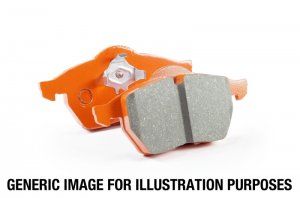 Jaguar XKR Brake Pads - Front - EBC - OrangeStuff - '02 - '06