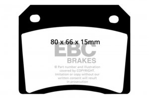 Jaguar XJ Type - EBC Ultimax2 Brake Pad Sets