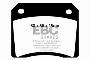 Jaguar XJ Type - EBC Ultimax2 Brake Pad Sets