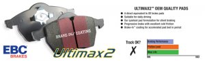 Jaguar XF - EBC Ultimax2 Brake Pad Sets