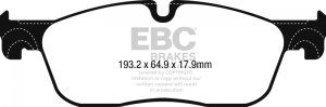 Jaguar XF - EBC Ultimax2 Brake Pad Sets