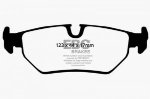 Jaguar XJ Type - EBC Ultimax2 Brake Pad Sets