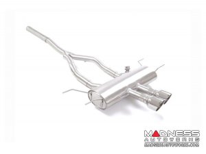 Jaguar F-TYPE Performance Exhaust System - Ragazzon - 2.0L Turbo - Center Exit - Vacuum Valve Design - Non Resonated - Dual Tip 