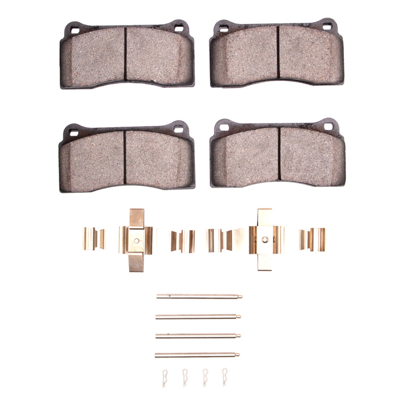 Jaguar XKR Brake Pads - Front - DFC - 5000 Advanced Low Metallic - `00-`06