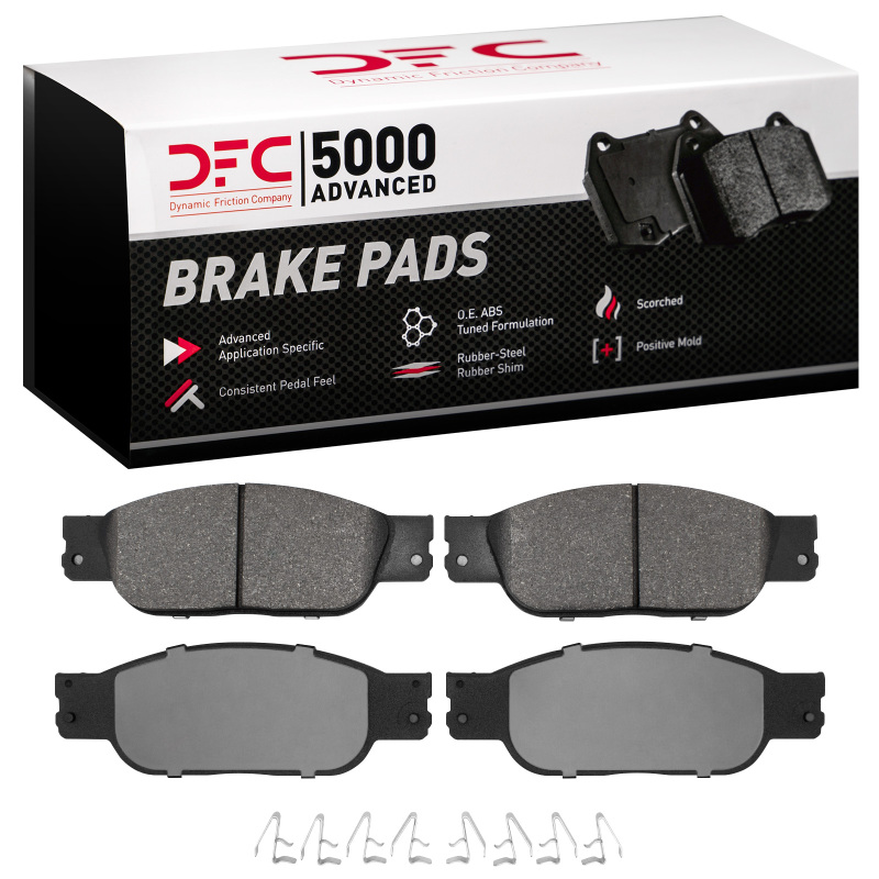Jaguar Vanden Plas Brake Pads - Front - DFC - 5000 Advanced Low Metallic - `03-`05