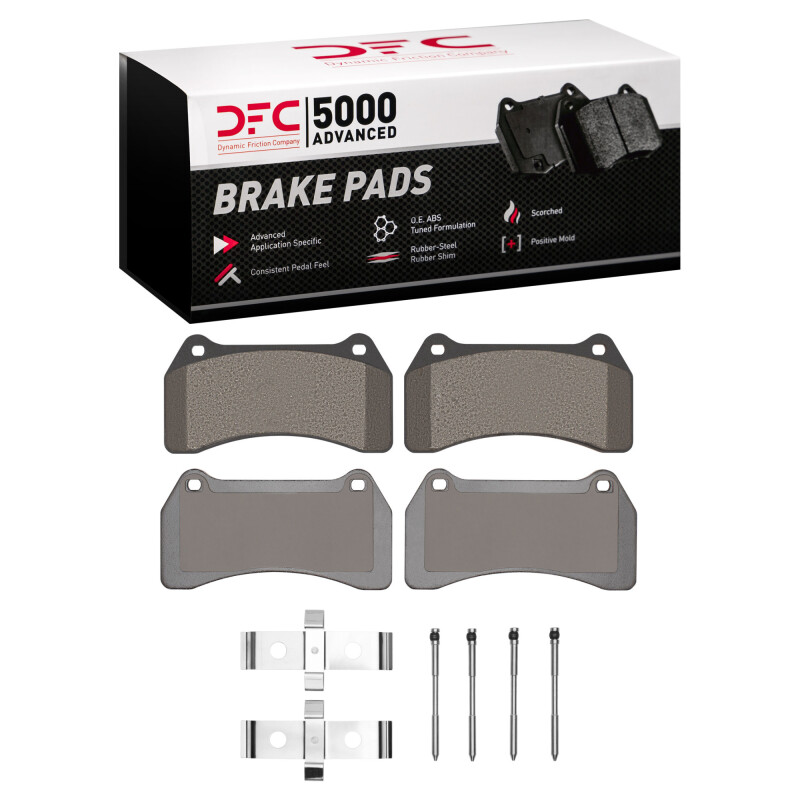 Jaguar XJR Brake Pads - Front - DFC - 5000 Advanced Low Metallic - `03-`05