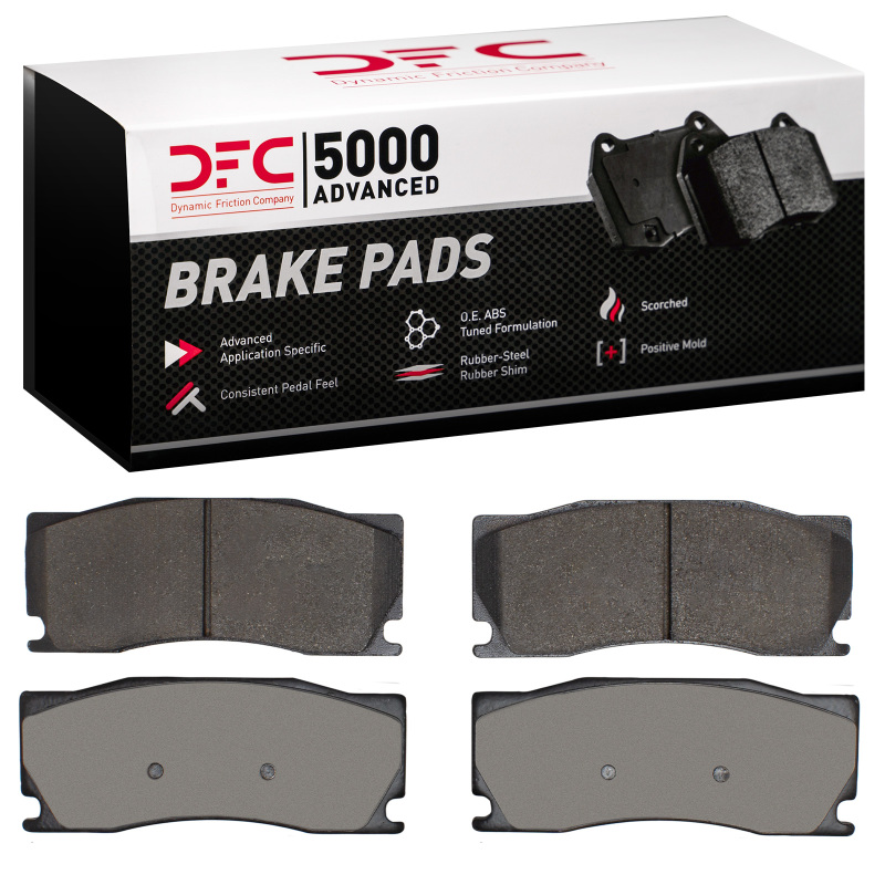 Jaguar XKR Brake Pads - Front - DFC - 5000 Advanced Low Metallic - `08-`09