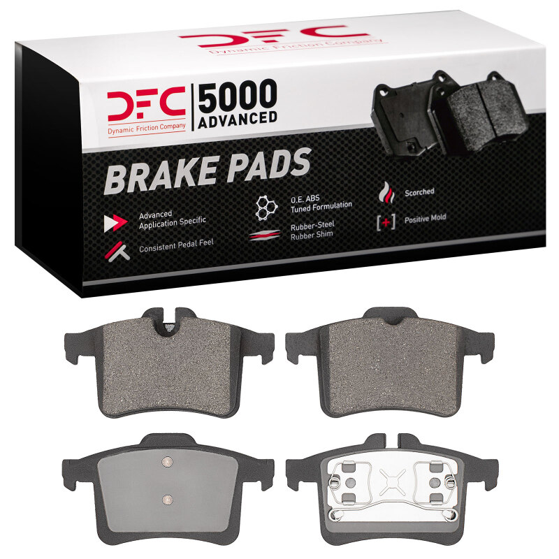 Jaguar XKR Brake Pads - Rear - DFC - 5000 Advanced Low Metallic - `13-`15