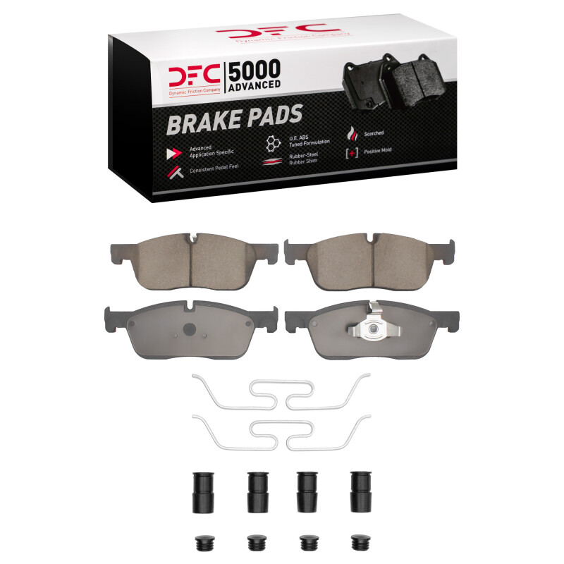 Jaguar XE Brake Pads - Front - DFC - 5000 Advanced Ceramic - `17-`20
