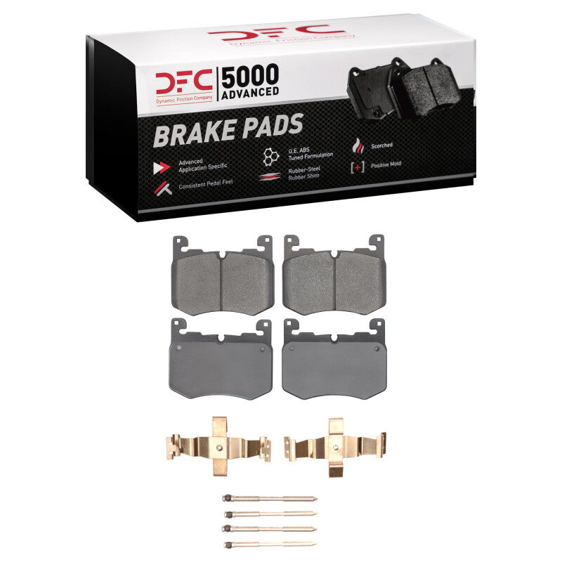 Jaguar F-Pace Brake Pads - Front - DFC - 5000 Advanced Low Metallic - `19-`26