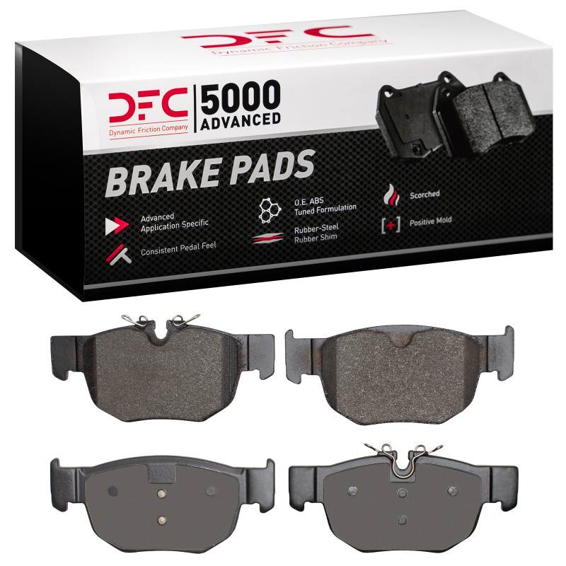 Jaguar F-Pace Brake Pads - Rear - DFC - 5000 Advanced Low Metallic - `19-`26