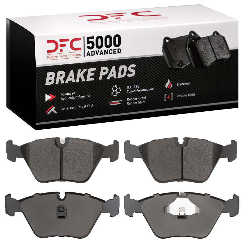 Jaguar XJ8 Brake Pads - Front - DFC - 5000 Advanced Low Metallic - `98-`06