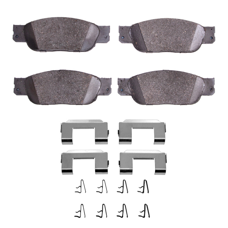 Jaguar S-Type Brake Pads - Front - DFC - 5000 Advanced Low Metallic - `00-`02
