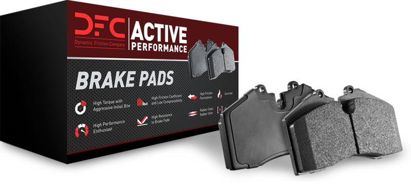 Jaguar F-Type Brake Pads - Front - DFC - 5000 Advanced Low Metallic - `14-`20