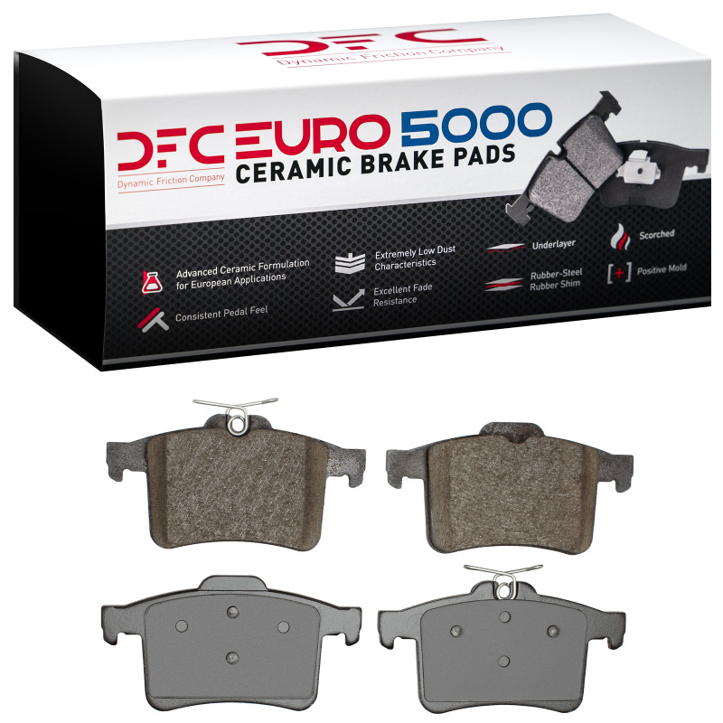 Jaguar XJR575 Brake Pads - Rear - DFC - Euro 5000 Ceramic - `10-`19