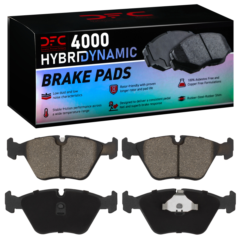 Jaguar XKR Brake Pads - Front - DFC - 4000 HybriDynamic - `89-`06