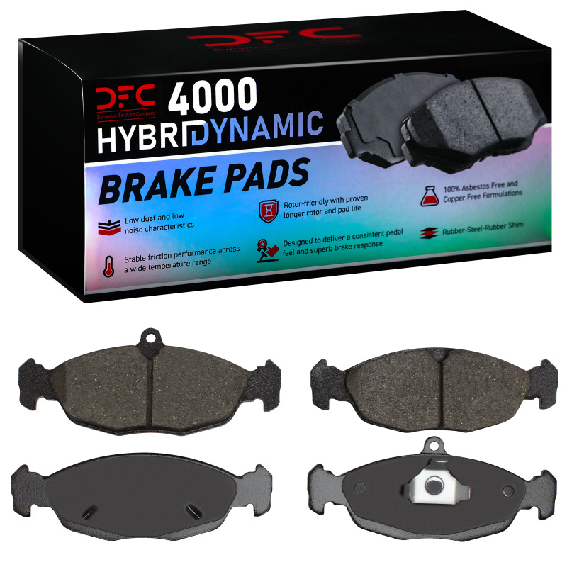 Jaguar XJS Brake Pads - Front/Rear - DFC - 4000 HybriDynamic - `94-`10