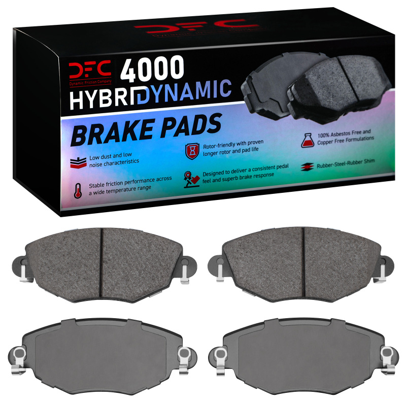 Jaguar X-Type Brake Pads - Front - DFC - 4000 HybriDynamic - `01-`08