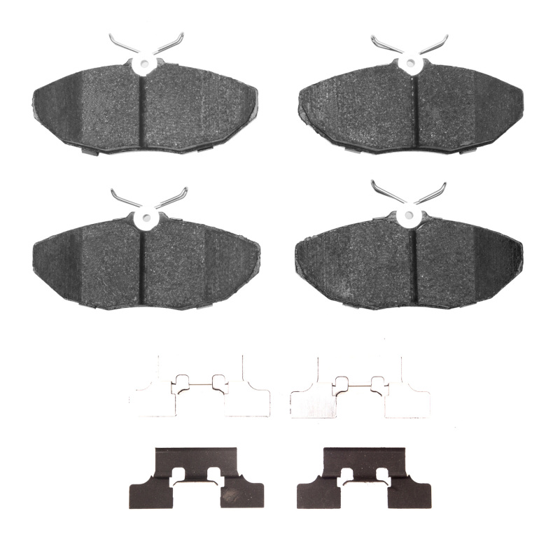 Jaguar S-Type Brake Pads - Rear - DFC - 4000 HybriDynamic - `03-`05