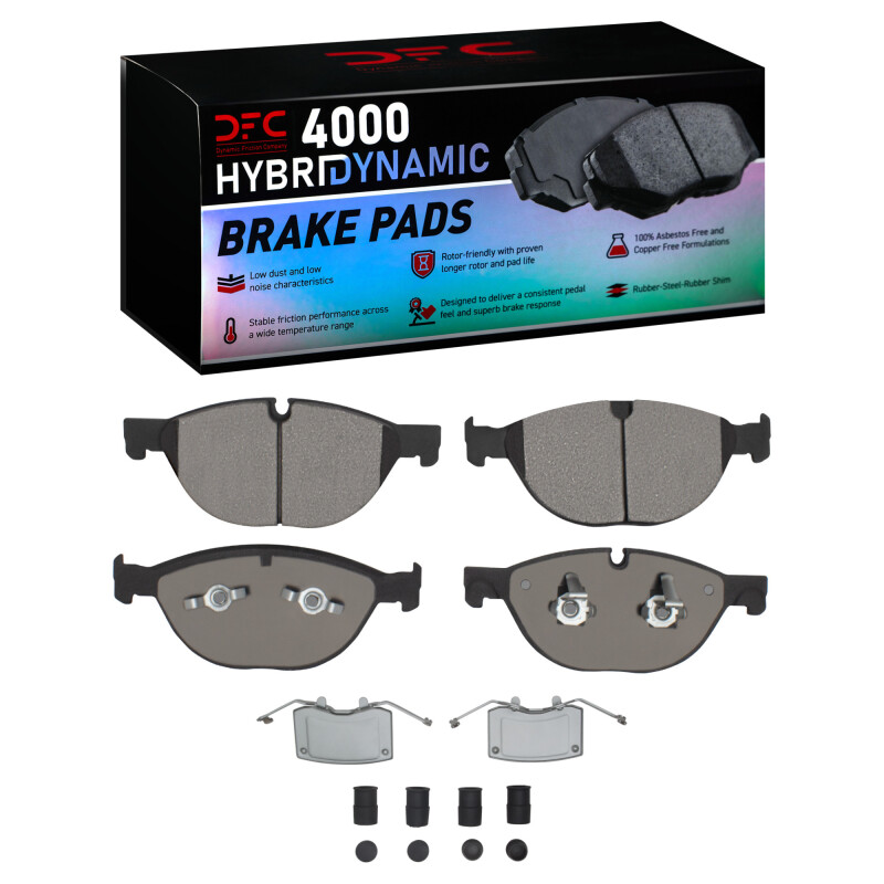 Jaguar XKR-S Brake Pads - Front - DFC - 4000 HybriDynamic - `10-`24