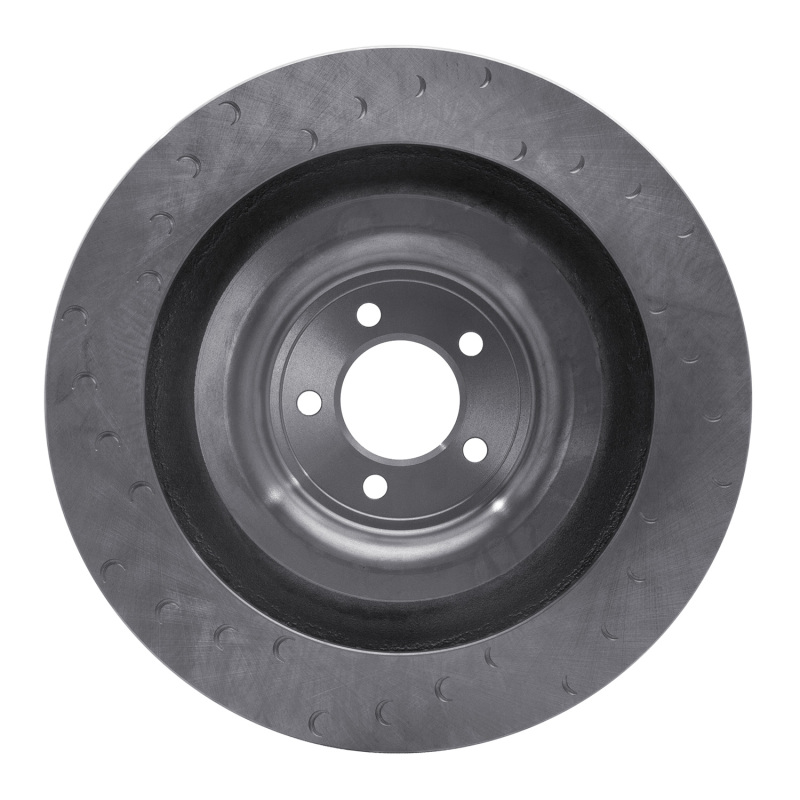 Jaguar XKR Brake Rotor (1) - Front Right - DFC - Slotted - `08-`09