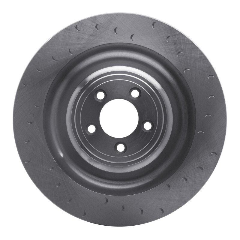 Jaguar XKR Brake Rotor (1) - Front Right - DFC - Slotted - `08-`09